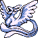 Articuno's Pokemon Red and Blue sprite