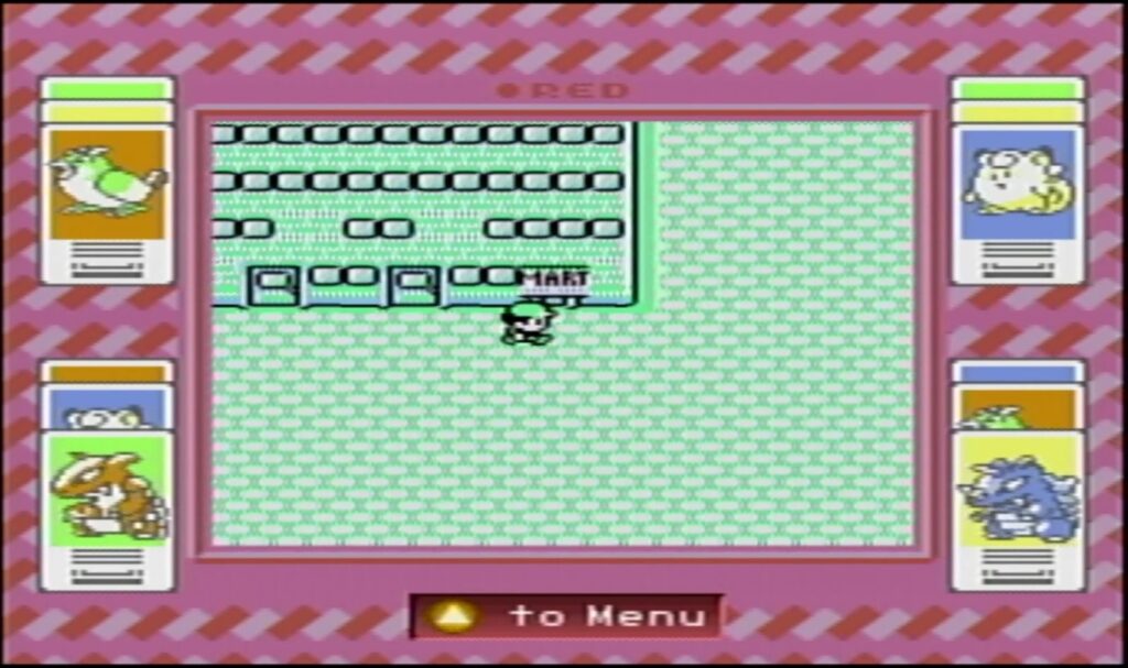 Celadon City's Poke Mart in Pokemon Red